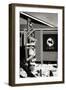 Which Way Cafe I BW-Alan Hausenflock-Framed Photographic Print