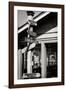 Which Way Cafe II BW-Alan Hausenflock-Framed Photographic Print