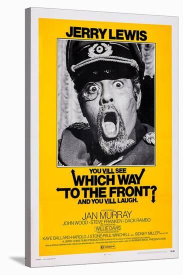Which Way to the Front?, Jerry Lewis, 1970-null-Stretched Canvas