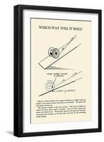 Which Way Will it Roll-null-Framed Art Print