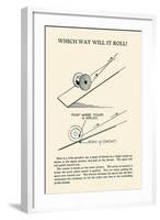 Which Way Will it Roll-null-Framed Art Print