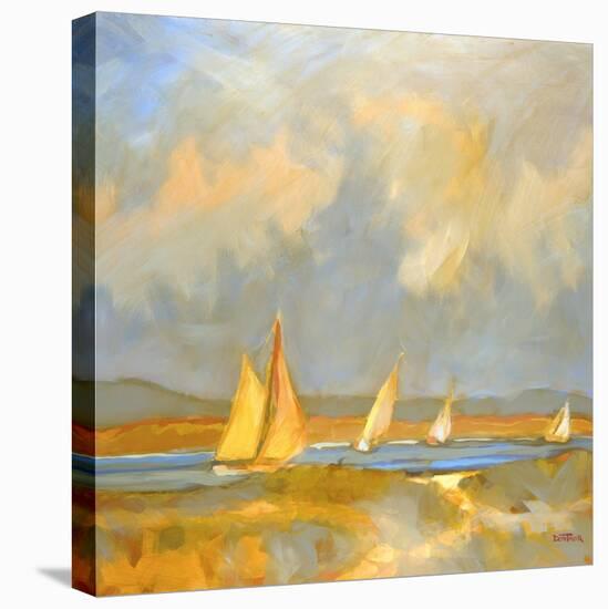 Whidbey Island Beach-Don Tiller-Stretched Canvas