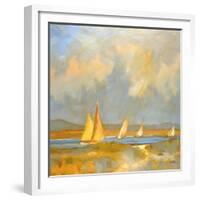 Whidbey Island Beach-Don Tiller-Framed Giclee Print