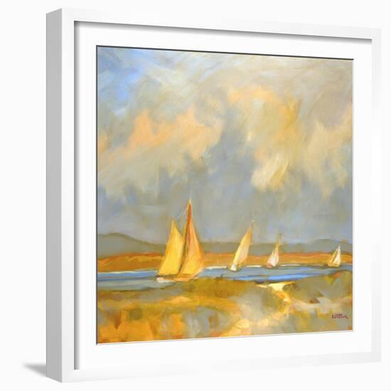 Whidbey Island Beach-Don Tiller-Framed Giclee Print