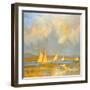 Whidbey Island Beach-Don Tiller-Framed Premium Giclee Print