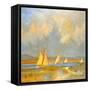 Whidbey Island Beach-Don Tiller-Framed Stretched Canvas