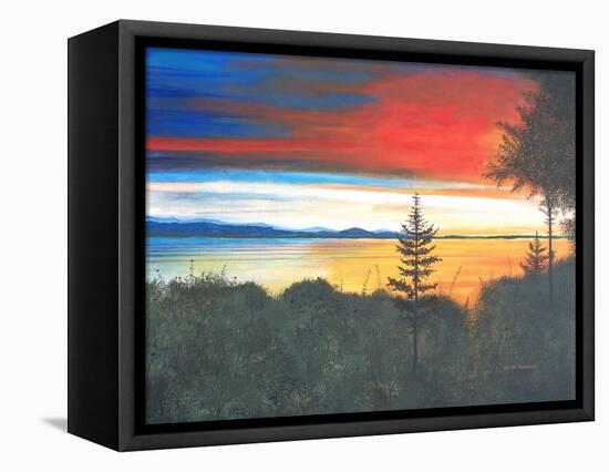 Whidbey Island-Herb Dickinson-Framed Stretched Canvas