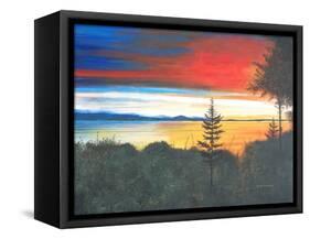 Whidbey Island-Herb Dickinson-Framed Stretched Canvas