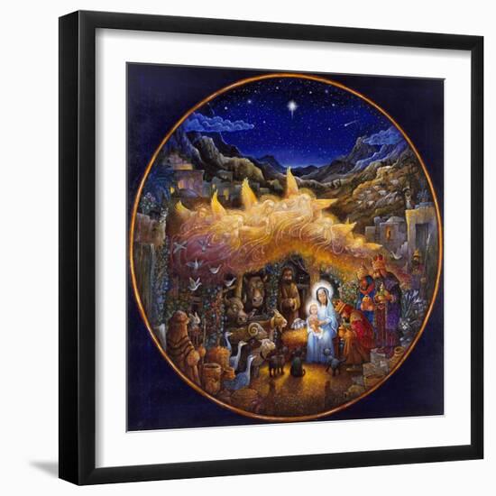 While Angels Watched...-Bill Bell-Framed Giclee Print