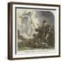 While Shepherds Watched their Flocks by Night, All Seated on the Ground-Sir John Gilbert-Framed Giclee Print