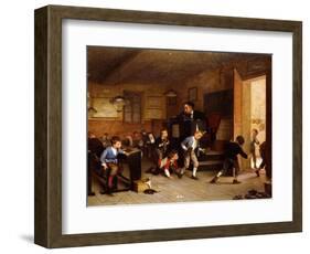 While Teacher Sleeps-Andre Henri Dargelas-Framed Giclee Print