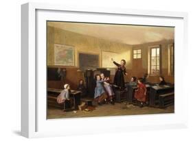 Whilst the Cat's Away-Theophile Emmanuel Duverger-Framed Giclee Print