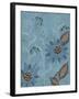 Whimsical Blue Floral II-Jade Reynolds-Framed Art Print