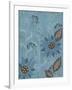 Whimsical Blue Floral II-Jade Reynolds-Framed Art Print