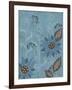 Whimsical Blue Floral II-Jade Reynolds-Framed Art Print