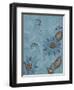 Whimsical Blue Floral II-Jade Reynolds-Framed Art Print