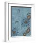 Whimsical Blue Floral II-Jade Reynolds-Framed Art Print