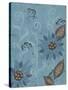 Whimsical Blue Floral II-Jade Reynolds-Stretched Canvas