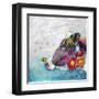 Whimsical Cow-Walela R.-Framed Art Print