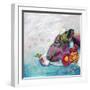 Whimsical Cow-Walela R.-Framed Art Print