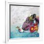 Whimsical Cow-Walela R.-Framed Art Print