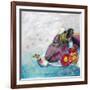 Whimsical Cow-Walela R.-Framed Art Print