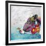 Whimsical Cow-Walela R.-Framed Art Print