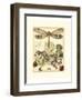 Whimsical Dragonflies II-Vision Studio-Framed Art Print