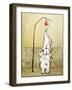 Whimsical Elephants with Red Apple-Diannart-Framed Art Print