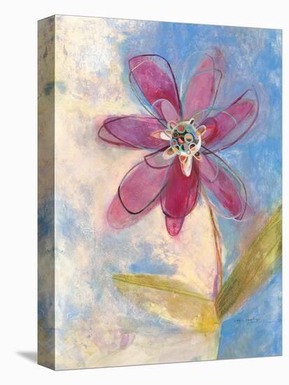 Whimsical Flower 2-Robbin Rawlings-Stretched Canvas
