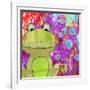 Whimsical Frog-Jennifer McCully-Framed Giclee Print