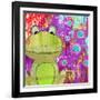 Whimsical Frog-Jennifer McCully-Framed Giclee Print