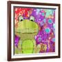 Whimsical Frog-Jennifer McCully-Framed Giclee Print