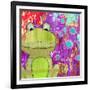 Whimsical Frog-Jennifer McCully-Framed Giclee Print