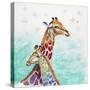 Whimsical Giraffes-Walela R.-Stretched Canvas