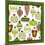 Whimsical Ornaments I-SD Graphics Studio-Mounted Art Print