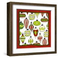 Whimsical Ornaments II-SD Graphics Studio-Framed Art Print