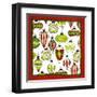 Whimsical Ornaments II-SD Graphics Studio-Framed Art Print