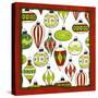 Whimsical Ornaments II-SD Graphics Studio-Stretched Canvas