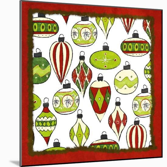 Whimsical Ornaments II-SD Graphics Studio-Mounted Art Print