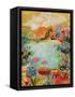 Whimsical Pond I-Karen Fields-Framed Stretched Canvas