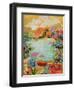 Whimsical Pond I-Karen Fields-Framed Art Print