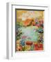 Whimsical Pond I-Karen Fields-Framed Art Print