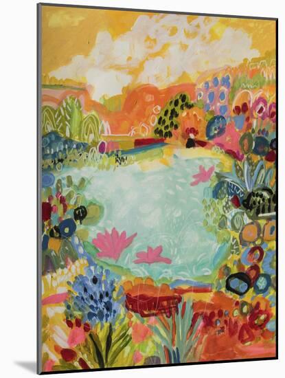 Whimsical Pond I-Karen Fields-Mounted Art Print