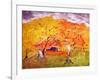 Whimsical Wind-Ruth Palmer 3-Framed Art Print