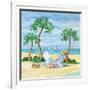 Whimsy Bay Chairs I-Paul Brent-Framed Art Print