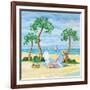 Whimsy Bay Chairs I-Paul Brent-Framed Art Print