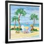 Whimsy Bay Chairs I-Paul Brent-Framed Art Print