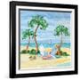 Whimsy Bay Chairs I-Paul Brent-Framed Art Print