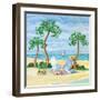 Whimsy Bay Chairs I-Paul Brent-Framed Art Print